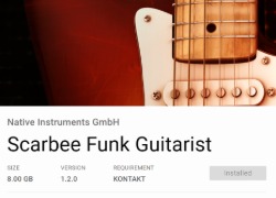 Native Instruments Scarbee Funk Guitarist